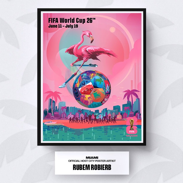Poster Miami, Campionatul Mondial 2026