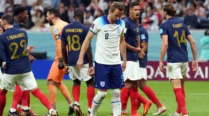 Harry Kane a ratat un penalty în sfertul de finală Anglia - Franța 1-2 de la Campionatul Mondial 2022
