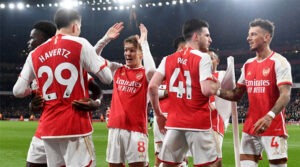 Gol decisiv pentru Kai Havertz în meciul Arsenal - Brentford 2-1