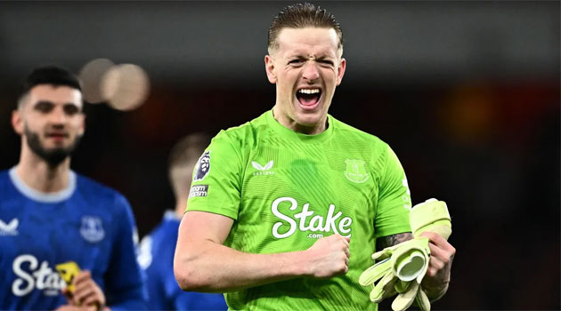 Jordan Pickford, eroul meciului Arsenal - Everton 0-0