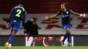 Theo Walcott a marcat împotriva fostei sale echipe în meciul Arsenal - Southampton 1-1