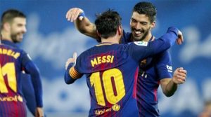Suarez și Messi, marcatori în meciul Barcelona - Alaves 2-1