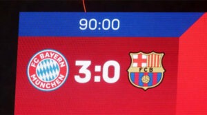 Bayern Munchen - Barcelona 3-0