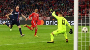 Leroy Sane, gol în meciul Bayern Munchen - Plzen 5-0
