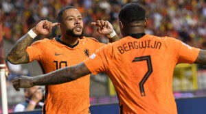 Memphis Depay a reușit o dublă în meciul Belgia - Olanda 1-4 din Liga Națiunilor
