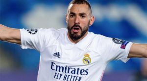 Karim Benzema, eroul lui Real Madrid în meciul cu Borussia Monchengladbach, scor 2-0