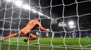 Penalty-ul transformat de Jorginho în prelungiri i-a adus lui Chelsea victoria în meciul cu Leeds United, scor 3-2
