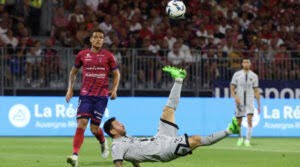 Messi a marcat din foarfecă în meciul Clermont - PSG 0-5
