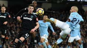 David Silva a marcat golul decisiv al meciului Manchester City - West Ham 2-1