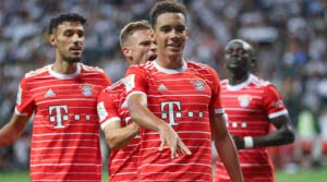 Dublă pentru Jamal Musiala în meciul Eintracht Frankfurt - Bayern Munchen 1-6 în prima etapă din Bundesliga 2022-2023