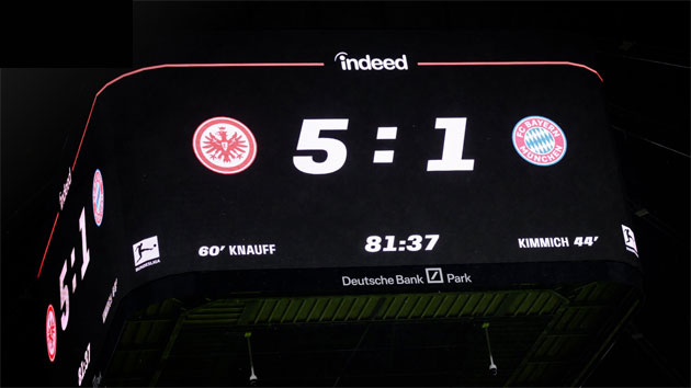 Eintracht Frankfurt - Bayern Munchen 5-1
