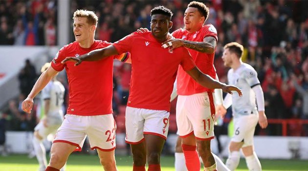 Taiwo Awoniyi a marcat unicul gol al meciului Nottingham Forest - Liverpool 1-0