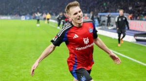 Emir Sahiti, gol decisiv în meciul Hertha - Hamburger SV 2-3