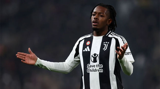 Samuel Mbangula. golul victoriei în Juventus - PSV Eindhoven 2-1