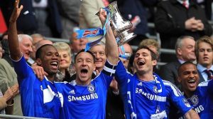 Didier Drogba, John Terry, Frank Lampard (Chelsea)