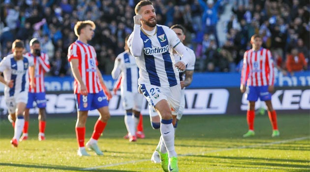Matija Nastasic a marcat unicul gol al meciului Leganes - Atletico Madrid 1-0