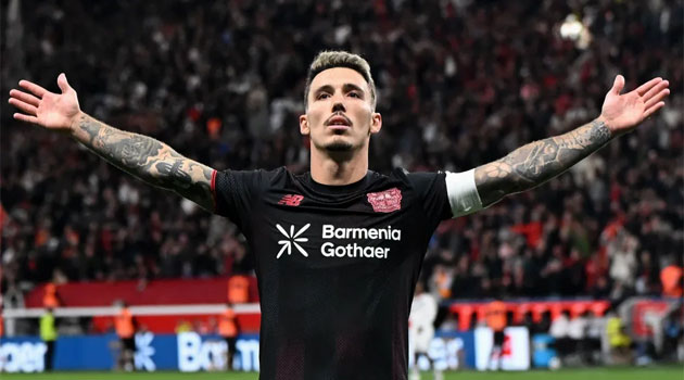 Dublă pentru Alejandro Grimaldo în Bayer Leverkusen – Eintracht Frankfurt, 3-1