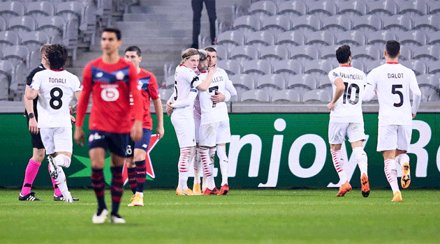 Lille si AC Milan au incheiat la egalitate, scor 1-1, intr-un meci contand pentru grupa H din UEFA Europa League