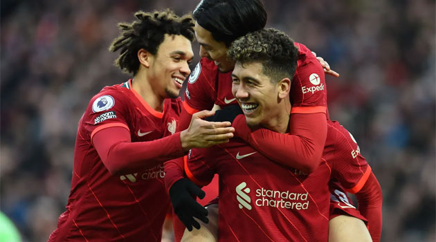 Liverpool - Brentford 3-0, 16 ianuarie 2022