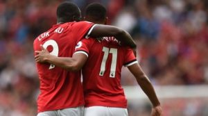 Romelu Lukaku, Anthony Martial (Manchester United)
