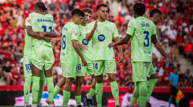 Victorie lejeră a Barcelonei la Mallorca în dublă superioritate numerică