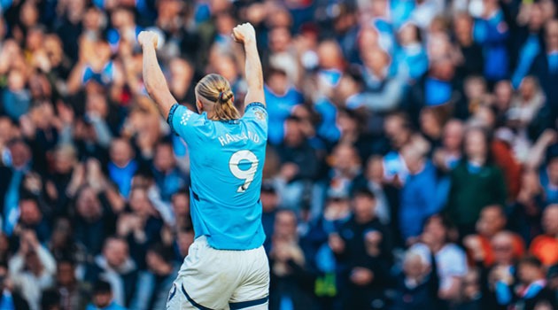 Erling Haaland a marcat unicul gol al meciului Manchester City - Southampton 1-0