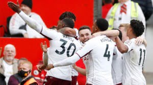Aston Villa a câștigat cu 1-0 pe Old Trafford în fața lui Manchester United