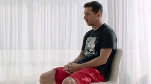 Messi, în timpul interviului pentru goal.com