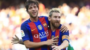 Messi, Sergi Roberto (FC Barcelona)