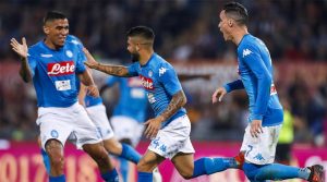 Lorenzo Insigne a marcat singurul gol al meciului Roma - Napoli 0-1