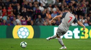 Un penalty transformat de Milner a deblocat tabela în meciul Crystal Palace - Liverpool 0-2 din 20 august 2018