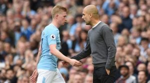 Kevin de Bruyne, Pep Guardiola (Manchester City)