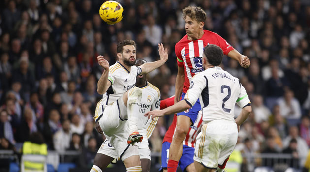 Marcos Llorente a marcat în prelungiri golul de 1-1 în meciul Real Madrid - Atletico Madrid