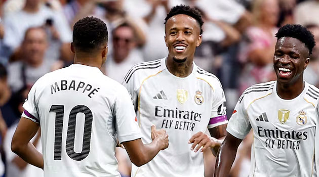 Mbappe și Militao au marcat golurile meciului Real Madrid - Espanyol 2-0
