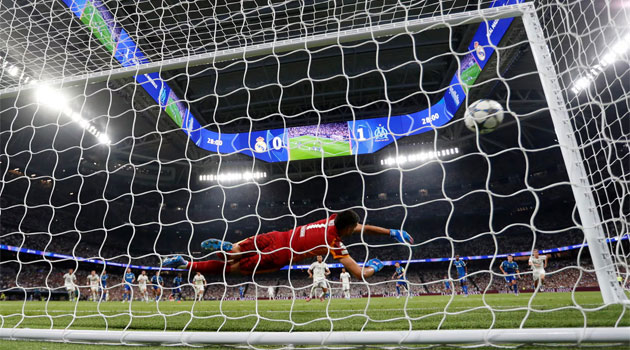 Două penalty-uri transformate de Mbappe în Real Madrid - Marseille 2-1