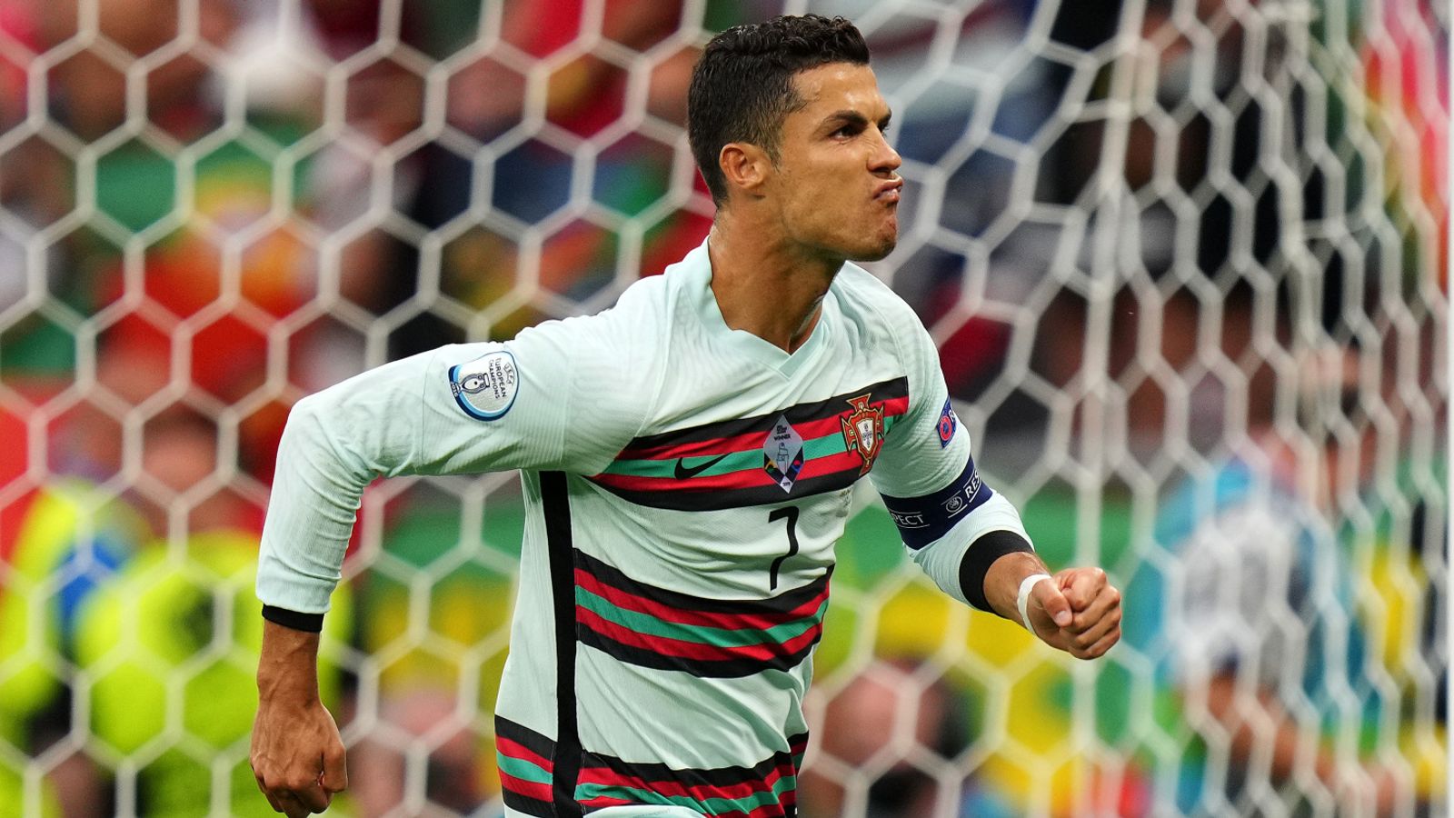 Cristiano Ronaldo, dublă în meciul Portugalia - Ungaria 3-0 de la EURO 2020