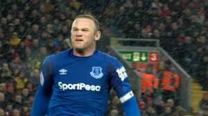 Wayne Rooney a marcat în meciul Liverpool - Everton 1-1