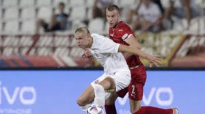 Erling Haaland a marcat unicul gol al meciului Serbia - Norvegia 0-1 din Liga Națiunilor