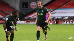 Harry Kane, marcator în meciul Sheffield United - Tottenham 1-3
