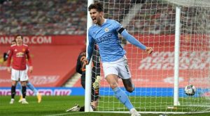 John Stones, marcator în meciul Manchester United - Manchester City 0-2, semifinala Carabao Cup 2020-2021
