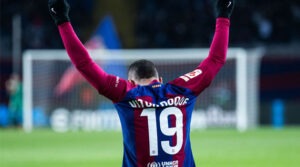 Primul gol pentru Vitor Roque în La Liga, în meciul FC Barcelona - Osasuna 1-0