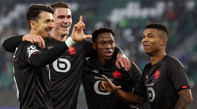 Lille a câștigat grupa de Champions League după 3-1 în deplasare cu Wolfsburg