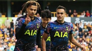Dele Alli a marcat golul victoriei lui Tottenham în deplasarea cu Wolverhapton